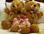 Girls with Teddy Bears
