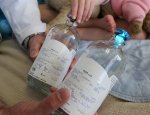Addi Hempel Touching Her 1st Cyclodextrin Infusion Bottle