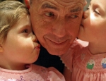 Grandpa and his girls