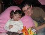 Lucy and Jake Christmas 2006